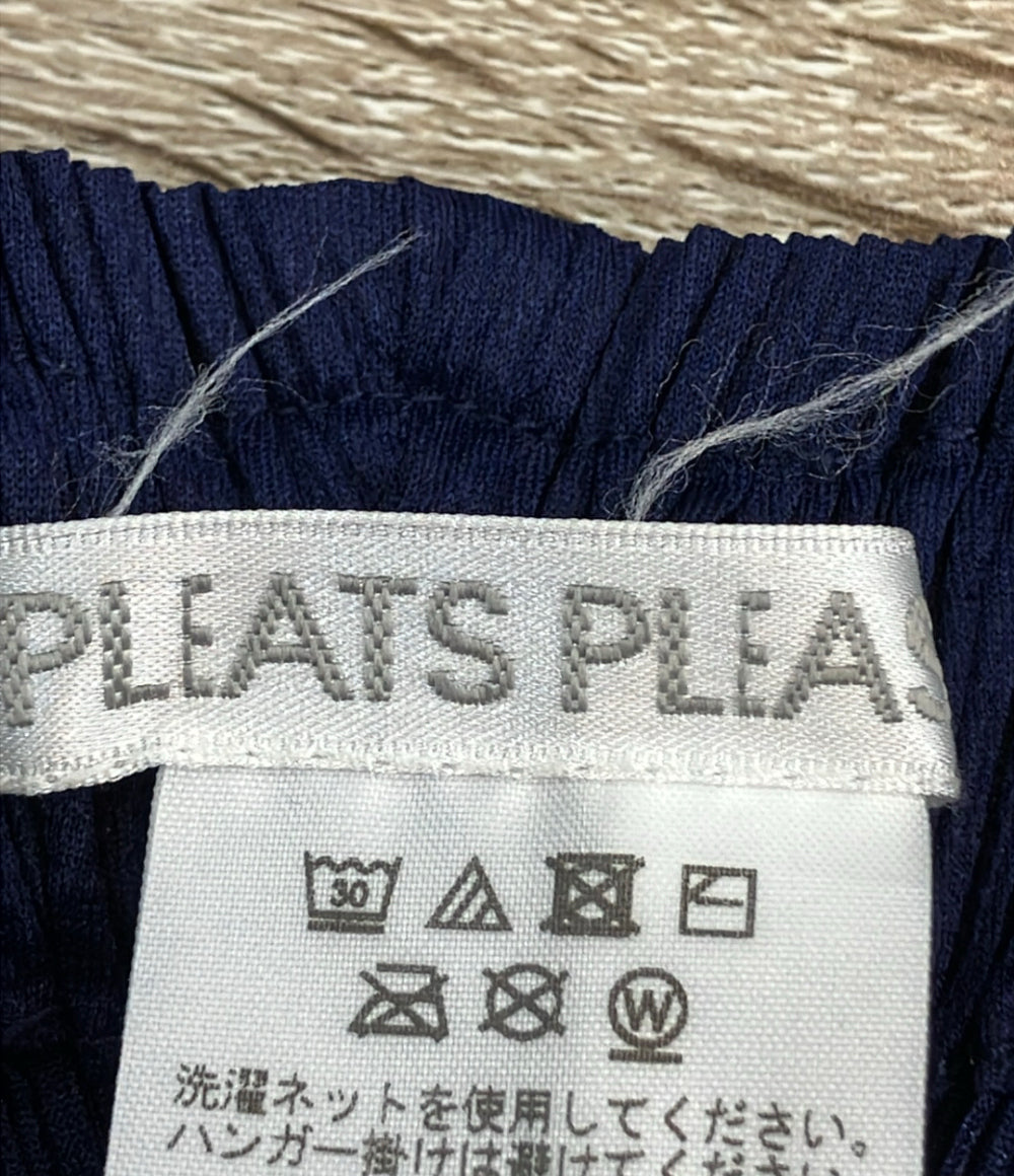 PLEATS PLEASE パンツ 変形 デザイン プリーツ PP13-JF475 レディース SIZE 4 (XL) プリーツプリーズ