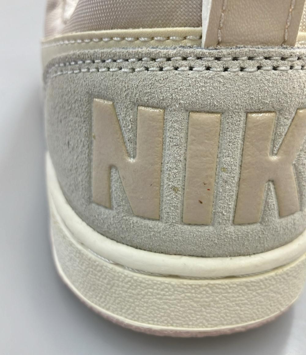 美品 ナイキ ローカットスニーカー COURT BOROUGH LOW PRM 861533-101 レディース SIZE 23.0 (M) NIKE