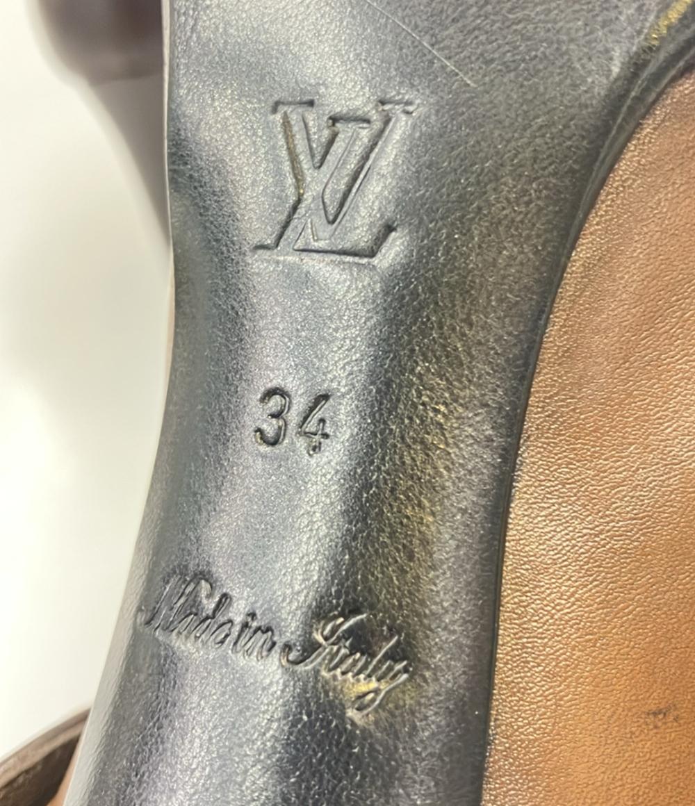 LOUIS VUITTON プラットフォームパンプス レディース SIZE 34 22(cm