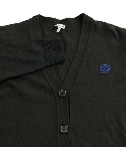 美品 LOEWE 長袖カーディガン アナグラム刺繍 レディース SIZE XS ロエベ