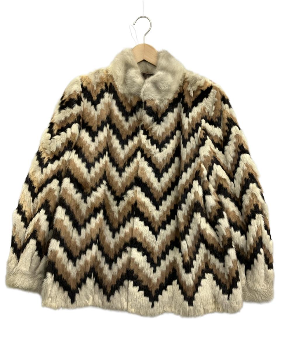 美品 ファーコート レディース