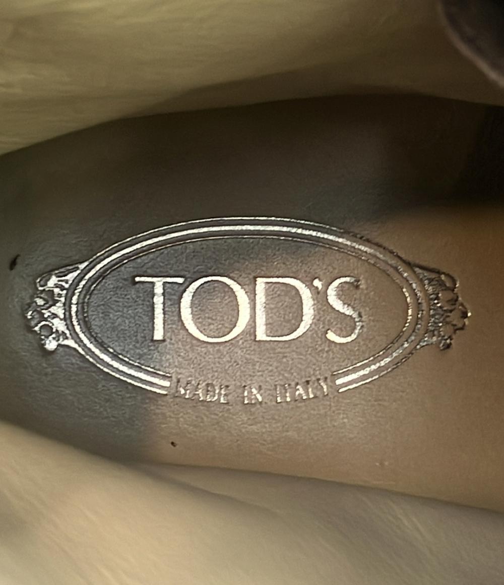 TOD'S WGレースアップ アンクルブーツ スエード メンズ SIZE 8.5 (L