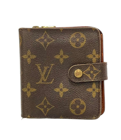 LOUIS VUITTON 二つ折り財布 コンパクト ジップ モノグラム M61667 レディース ルイ・ヴィトン