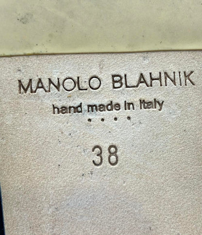 MANOLO BLAHNIK パンプス レディース SIZE 38 (L) マノロブラニク
