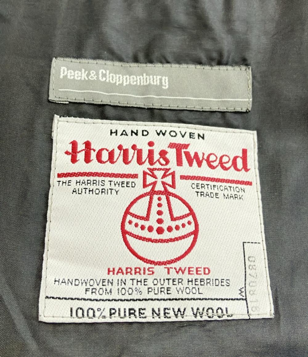 訳あり ハリスツイード テーラードジャケット メンズ HARRIS TWEED