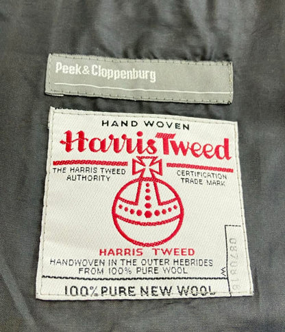 訳あり ハリスツイード テーラードジャケット メンズ HARRIS TWEED