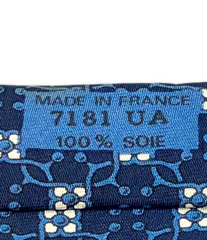 HERMES ネクタイ シルク100% メンズ エルメス