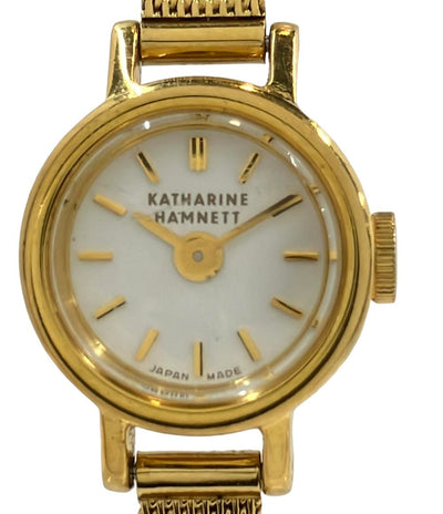 キャサリン・ハムネット 腕時計 クオーツ ホワイト KH-7811 レディース KATHARINE HAMNETT