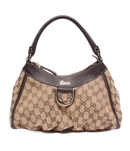 美品 GUCCI ハンドバッグ GGキャンバス アビー 190525 493075 レディース グッチ