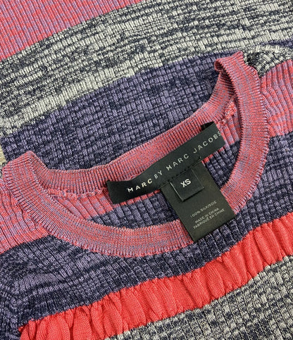 マークバイマークジェイコブス 長袖ニット ボーダー柄 レディース SIZE XS (XS) MARC BY MARC JACOBS