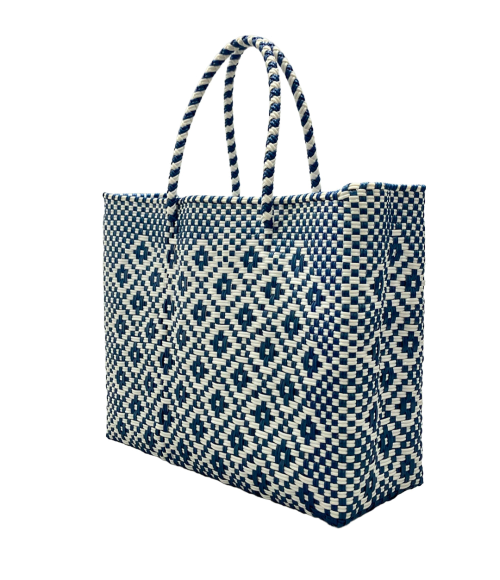美品 Letra Mercad ハンドバッグ カゴバッグ レディース レトラメルカド