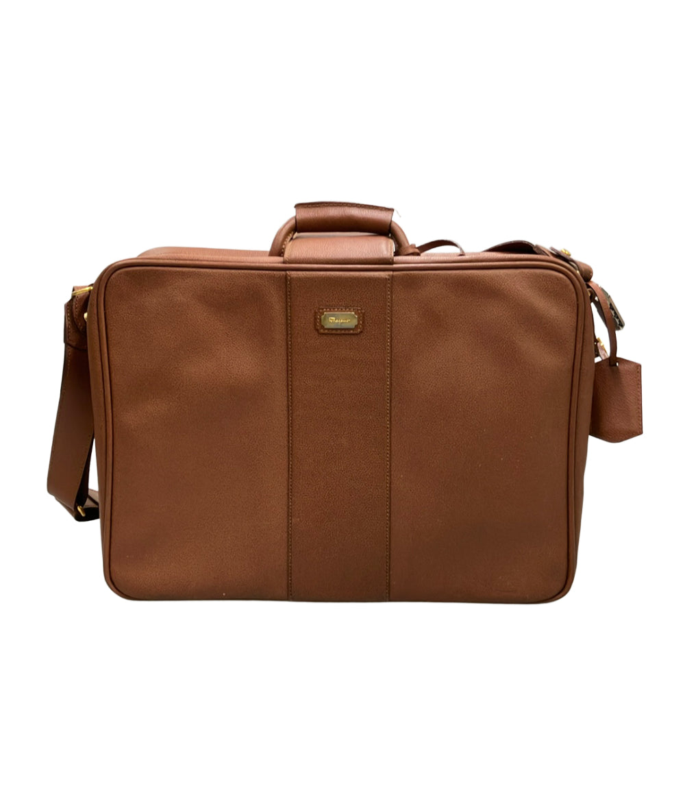【Salvatore Ferragamo】 ショルダー付 本革ブリーフケース Salvatore Ferragamo ブリーフケース ショルダーバッグ 2WAY 肩掛け
