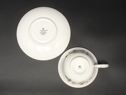 美品 WEDGWOOD カップ＆ソーサー ワイルドストロベリー ウエッジウッド