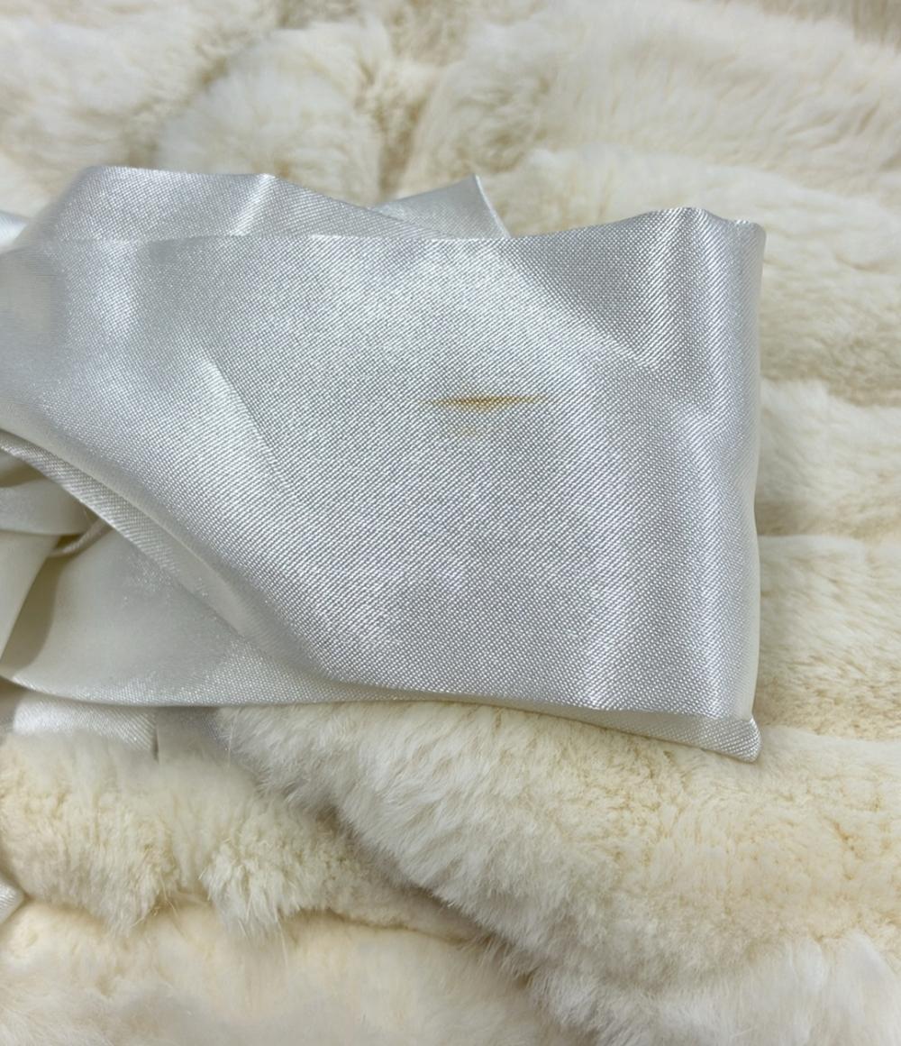 キスミス ファージャケット ラビット レディース SIZE F (M) Xmiss