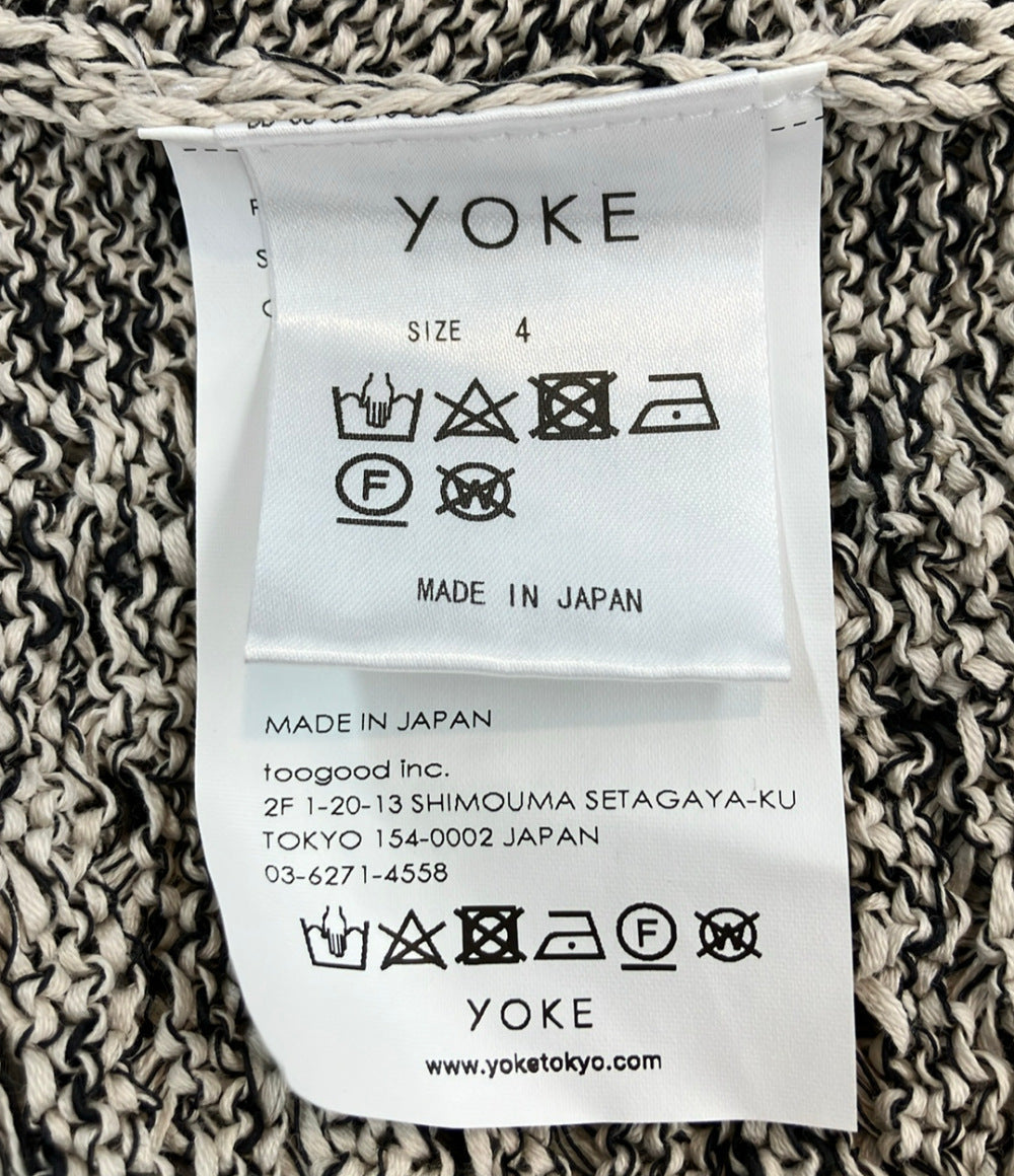 美品 YOKE 長袖カーディガン メンズ SIZE 4 (XL) ヨーク