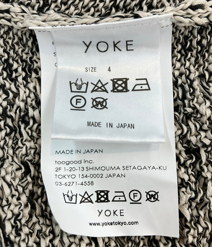 美品 YOKE 長袖カーディガン メンズ SIZE 4 (XL) ヨーク