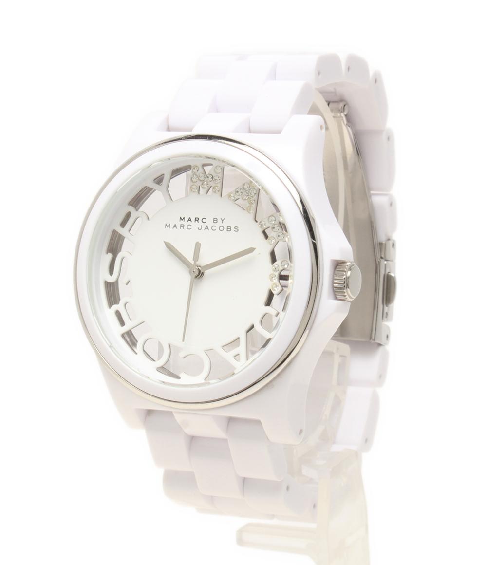 美品 MARC BY MARC JACOBS 腕時計 MBM4571 レディース メンズ マークバイマークジェイコブス