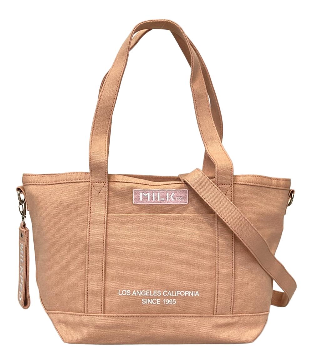 美品 MILKFED. 2way トートバッグ ショルダーバッグ 斜め掛け レディース ミルクフェド