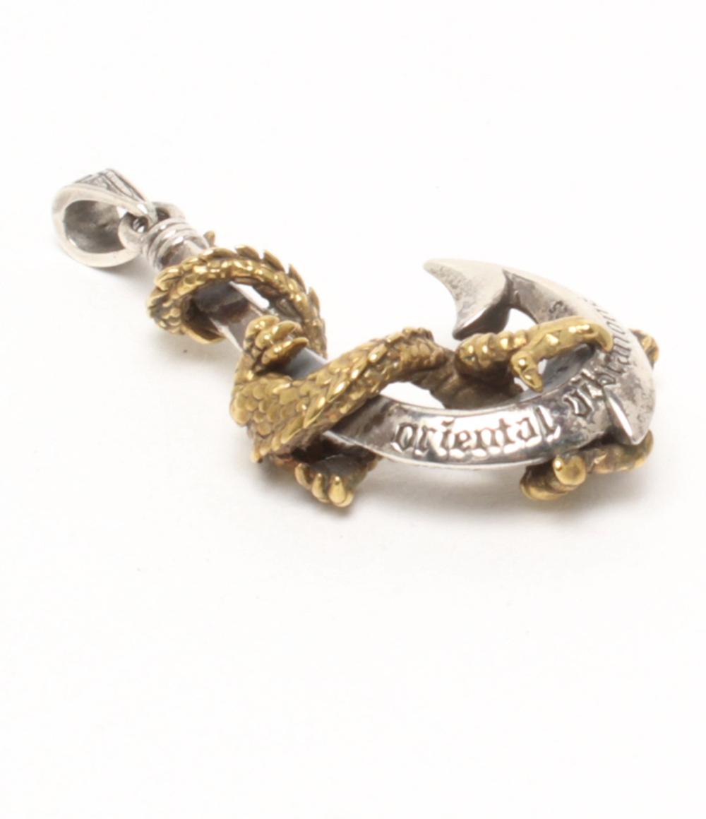 Oriental Vibrations ペンダントトップ SV925 錨モチーフ イカリモチーフ 龍モチーフ ユニセックス オリエンタルバイブレーションズ
