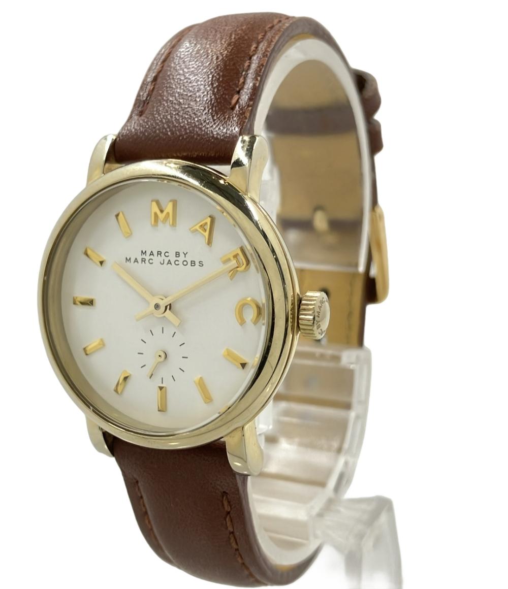 マークバイマークジェイコブス 腕時計 クオーツ ホワイト MBM1317 レディース MARC BY MARC JACOBS
