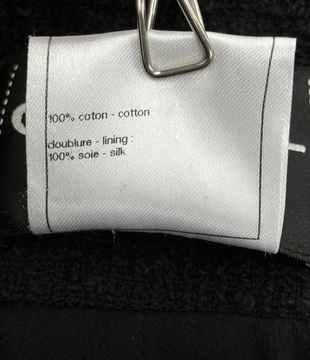 シャネル ノーカラージャケット ツイード P45580V31742 レディース SIZE 36 (S) CHANEL