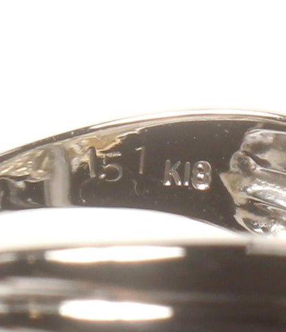 美品 リング 指輪 K18 Pt900 ダイヤ1.51ct レディース SIZE 16号