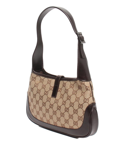 美品 GUCCI ワンショルダーバッグ 肩掛け GGキャンバス ジャッキー 001 3735 002058 レディース グッチ