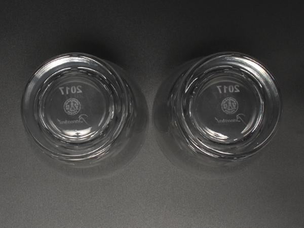 美品 Baccarat イヤータンブラー グラス 2点セット ペア 2017 ルチア バカラ