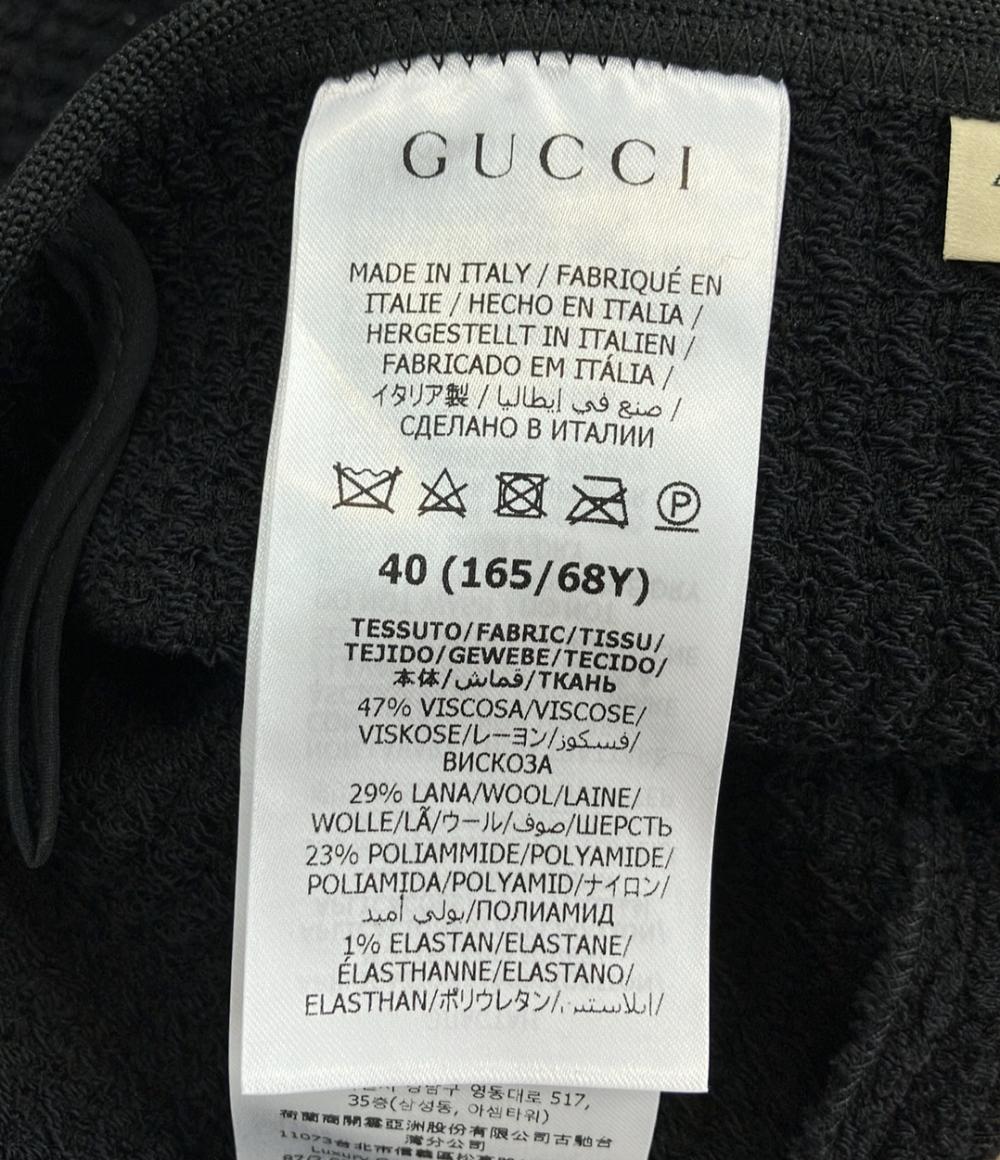 美品 グッチ ストレッチビスコースハーフパンツ レディース SIZE 40 (M) GUCCI