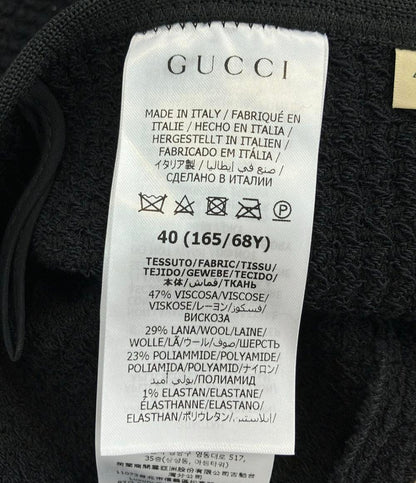 美品 グッチ ストレッチビスコースハーフパンツ レディース SIZE 40 (M) GUCCI