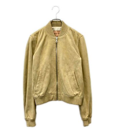 Yves Salomon ブルゾン スエード レディース SIZE 36 (S) イヴサロモン
