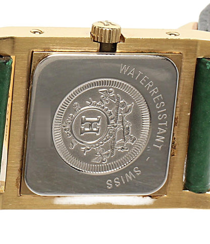 HERMES 腕時計 クオーツ ホワイト ME1.201 レディース エルメス