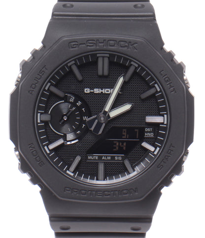 美品 CASIO 腕時計 リュクスブラック G-SHOCK クオーツ ブラック GA-2100LXB メンズ カシオ