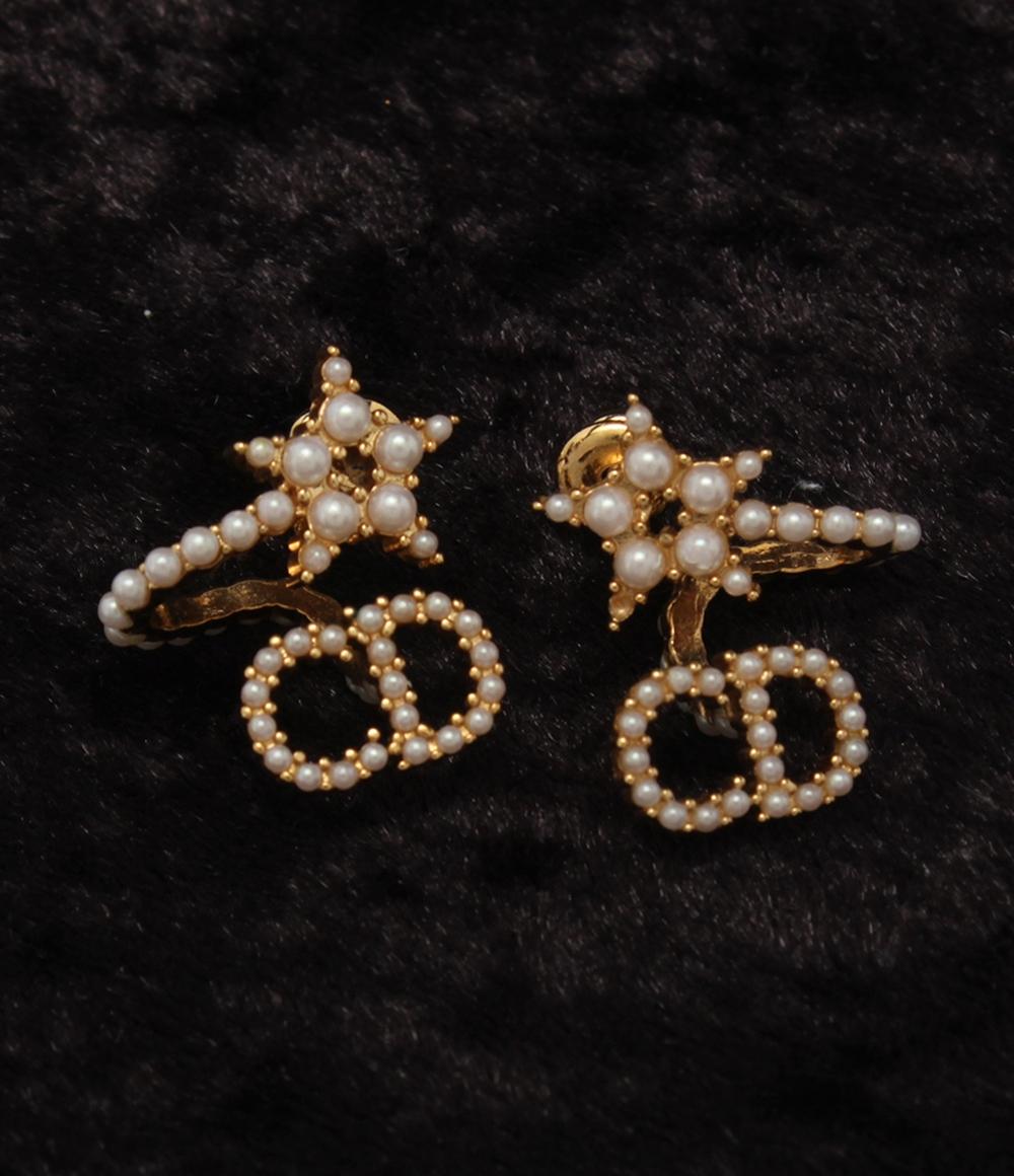 Christian Dior Clair D Luneスターモチーフ ピアス