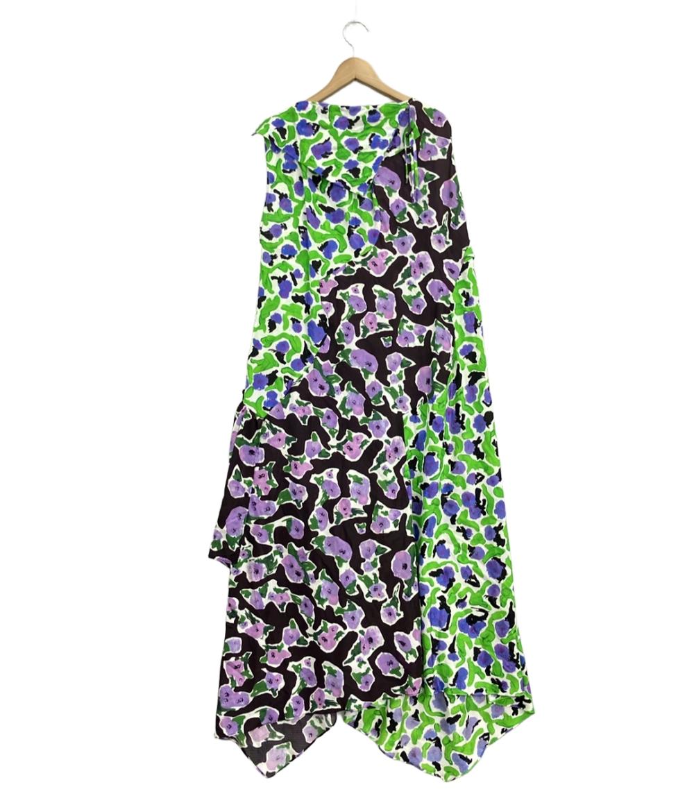 美品 クリスチャン ワイナンツ ノースリーブワンピース 花柄  