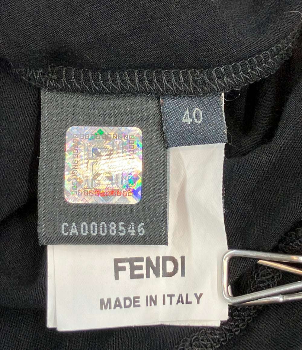 訳あり FENDI 半袖リボンブラウス レディース SIZE 40 (S) フェンディ