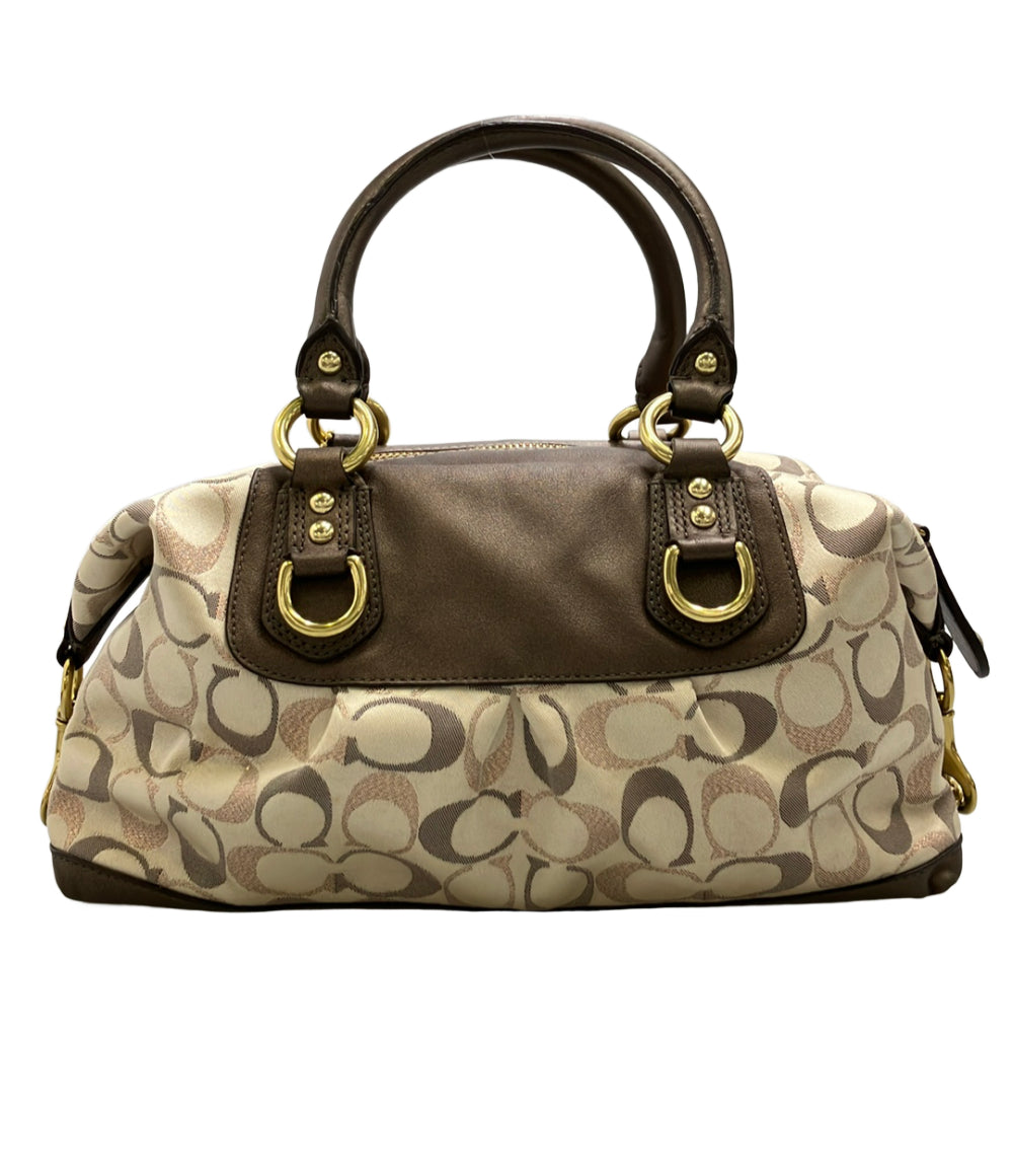 COACH 2way ハンドバッグ ショルダーバッグ 肩掛け シグネチャー レディース コーチ