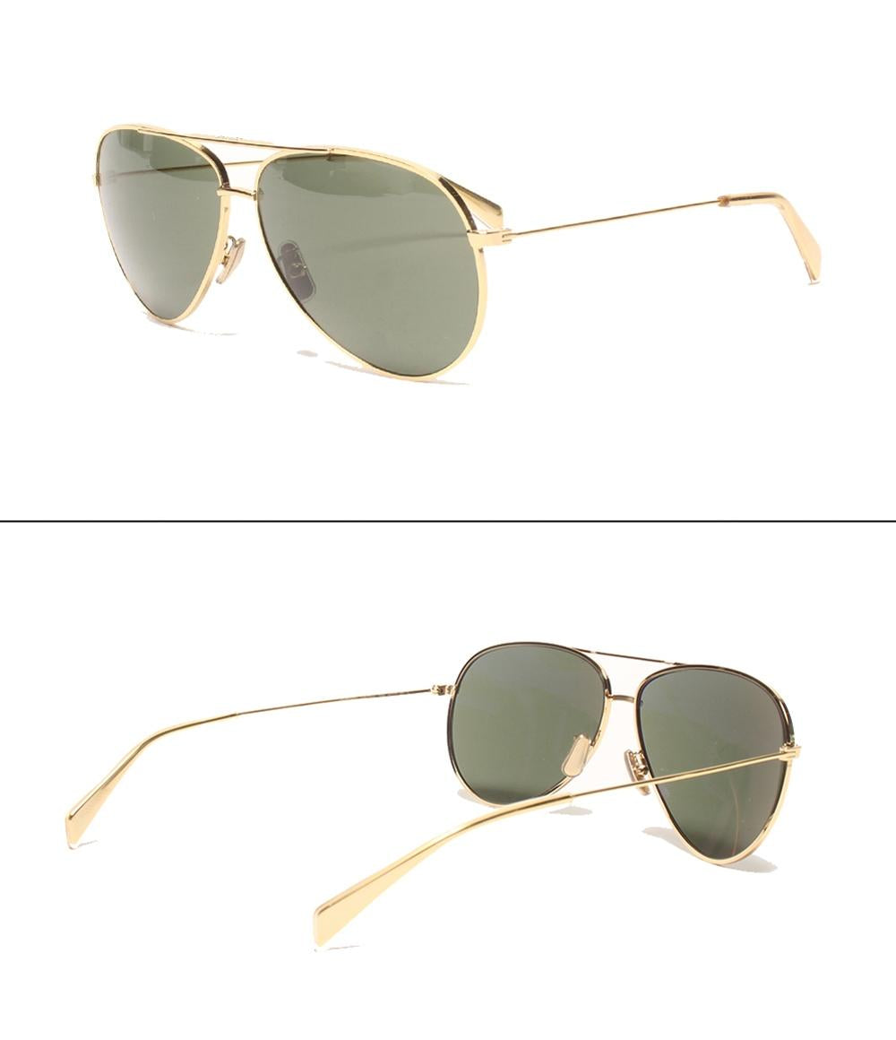 美品 CELINE サングラス ティアドロップ ショルダーケース付き CL40062U レディース メンズ セリーヌ