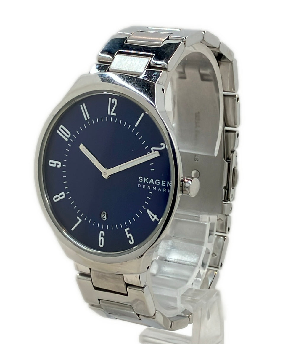 SKAGEN 腕時計 クオーツ ネイビー SKW6519 メンズ スカーゲン