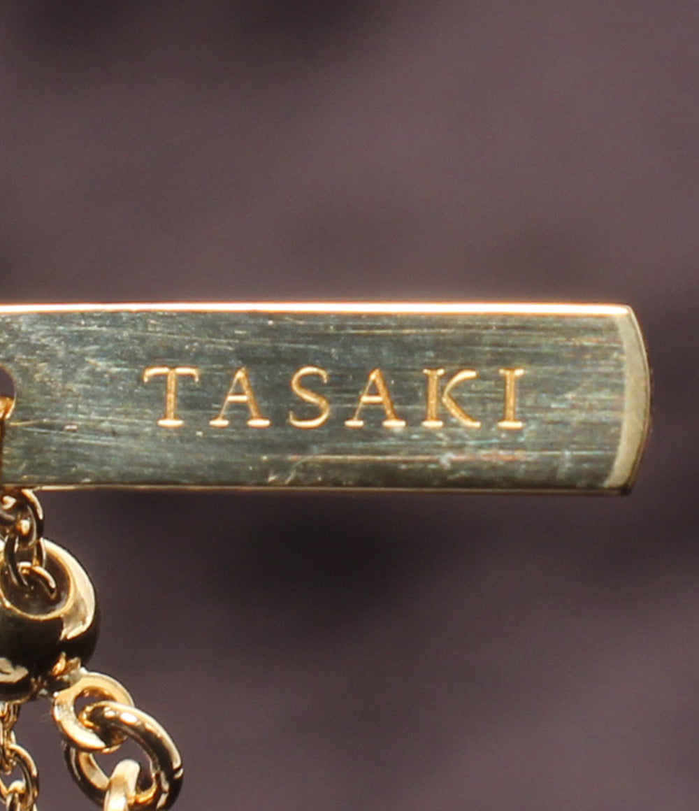 美品 TASAKI ネックレス K18 パール5.7-7.7mm レディース タサキ