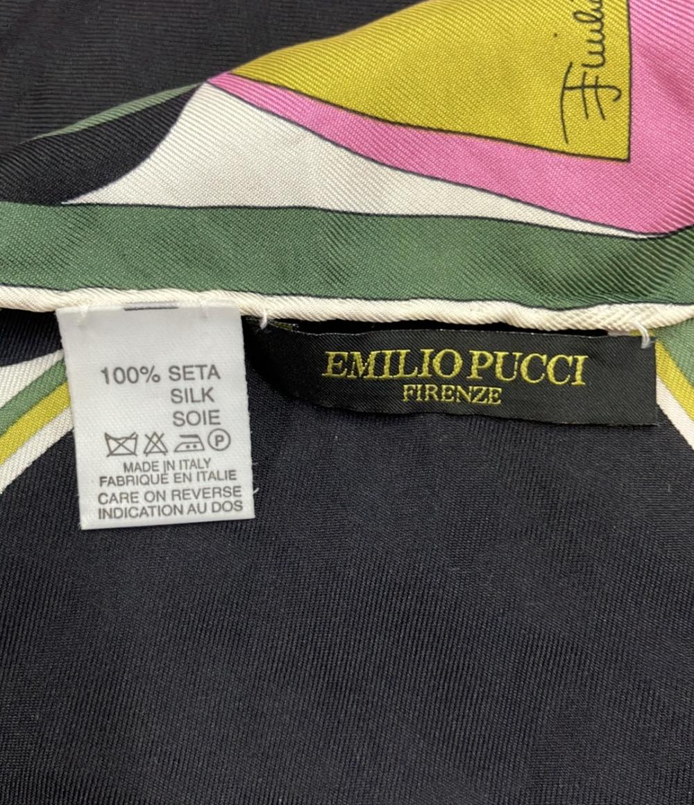 エミリオ・プッチ スカーフ シルク100% レディース Emilio Pucci