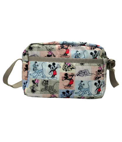 美品 LeSportsac Disney ショルダーバッグ 斜め掛け ミッキーマウス ミニーマウス レディース レスポートサック ディズニー