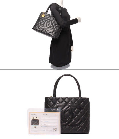 CHANEL トートバッグ キャビアスキン ココマーク ゴールド金具 レディース シャネル