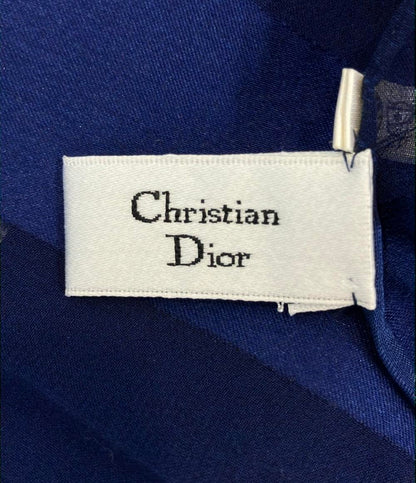 美品 クリスチャンディオール スカーフ シルク100% レディース Christian Dior