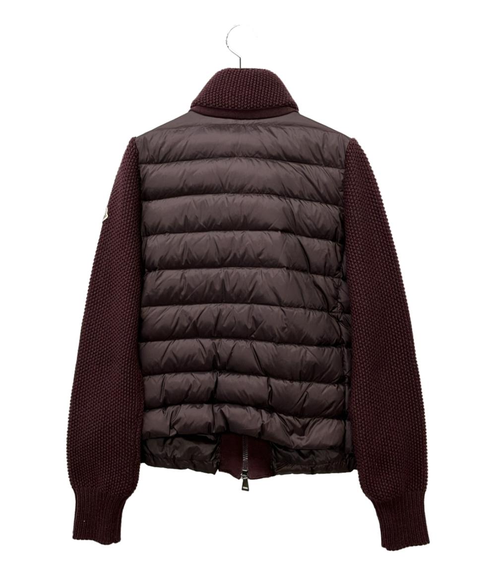 MONCLER ダウンジャケット ニット袖 レディース SIZE S モンクレール