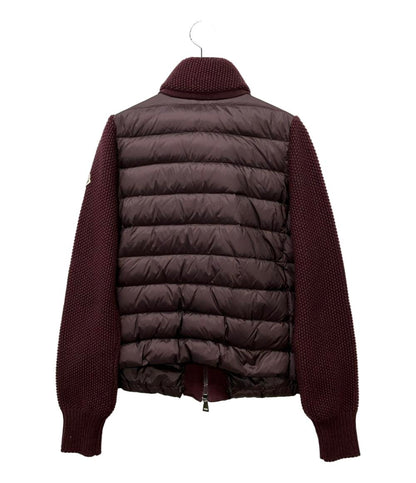 MONCLER ダウンジャケット ニット袖 レディース SIZE S モンクレール
