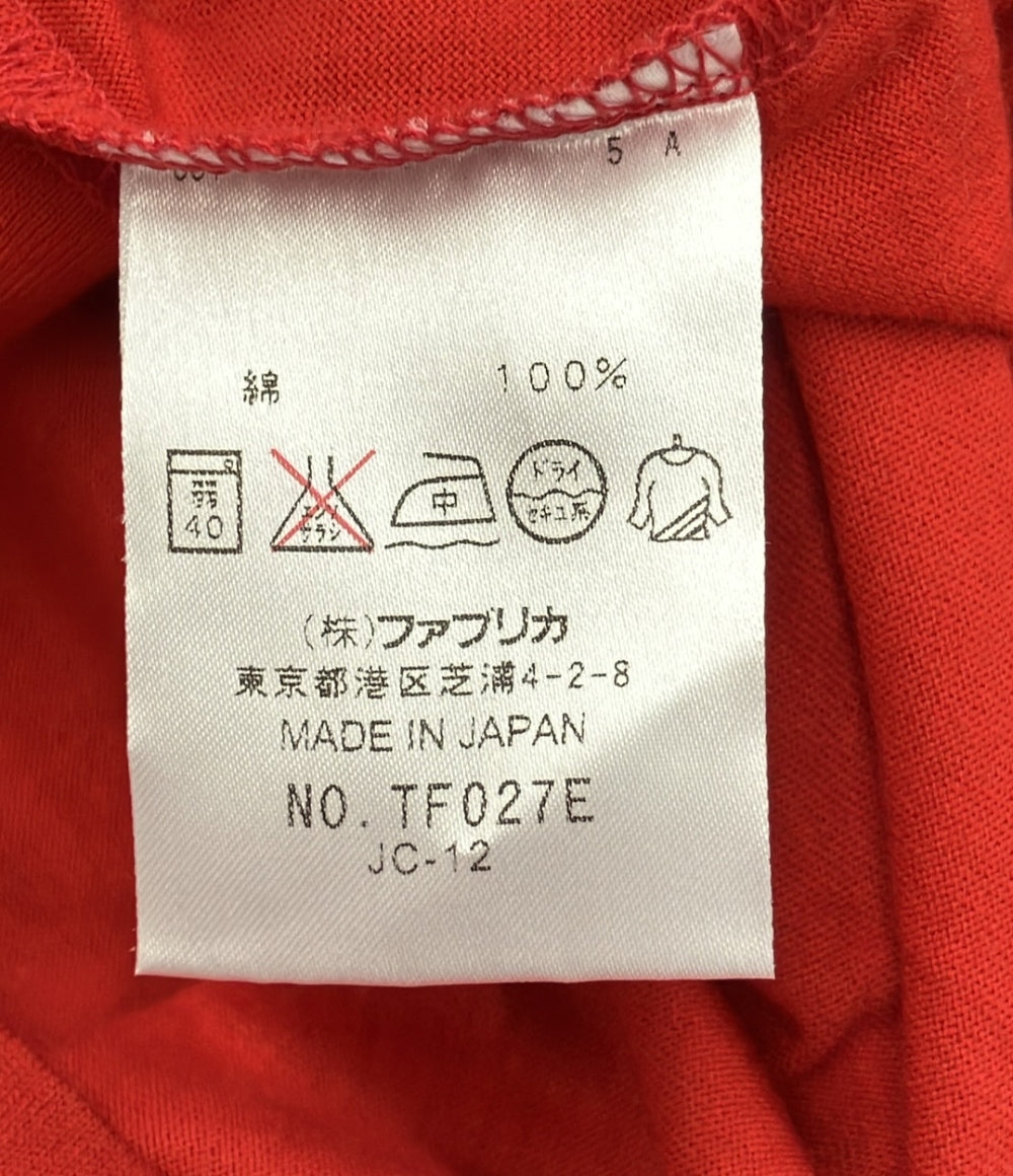 美品 ラコステ Vネック半袖Tシャツ レディース SIZE 42 (S) LACOSTE