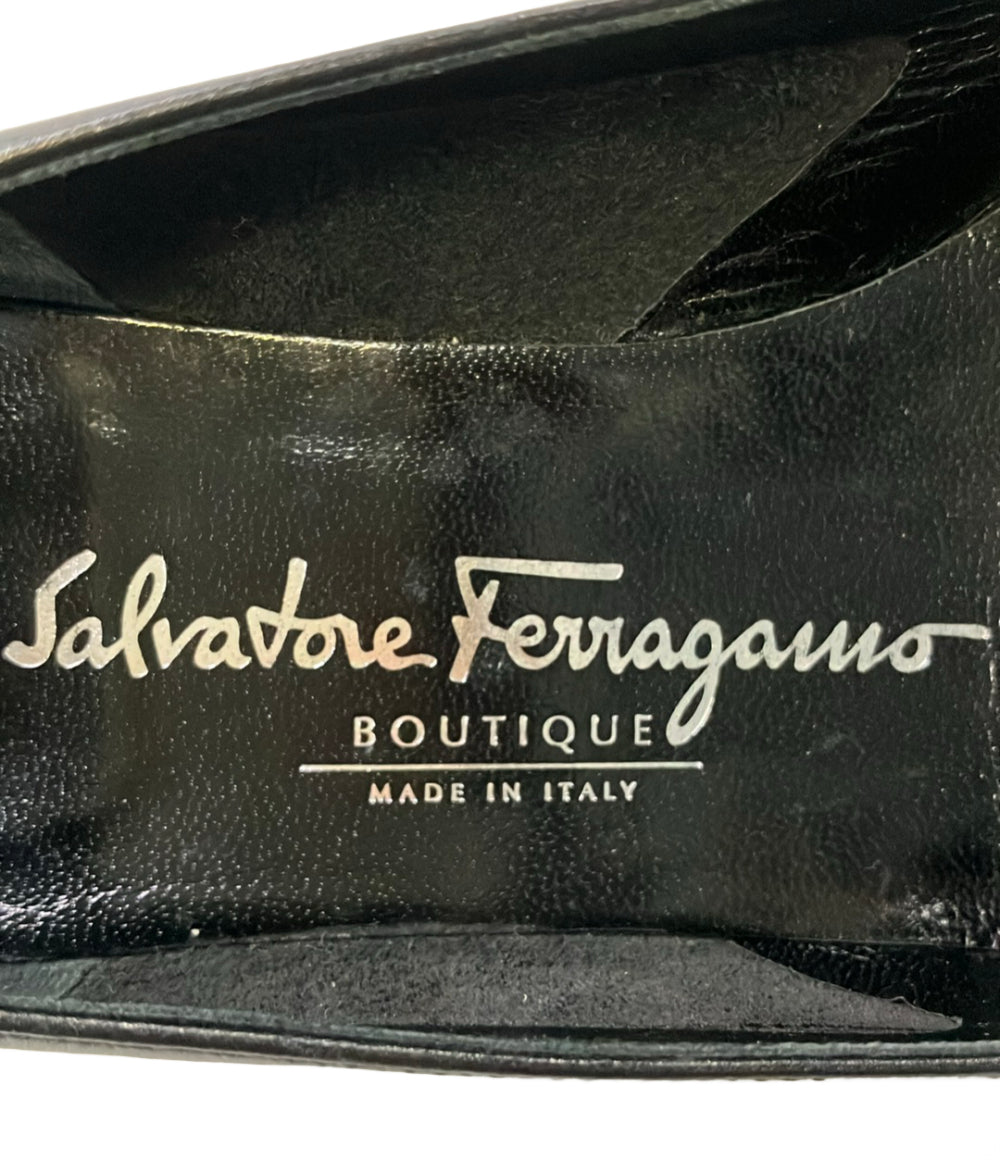 Salvatore Ferragamo スクウェアトゥパンプス DR54964 レディース SIZE 4 1/2 サルヴァトーレフェラガモ