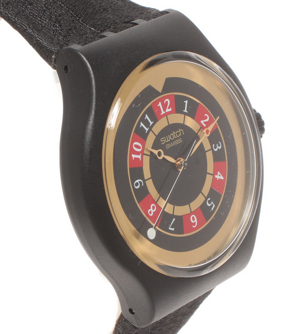 美品 Swatch 腕時計 007コラボ 消されたライセンス Licence to Kill クオーツ メンズ スウォッチ