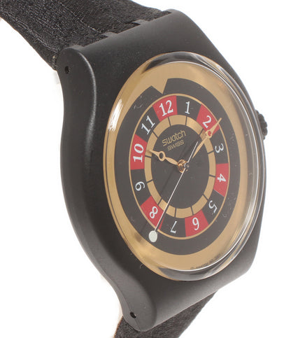 美品 Swatch 腕時計 007コラボ 消されたライセンス Licence to Kill クオーツ メンズ スウォッチ